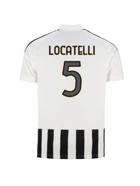 Moški Nogometna dresi replika Juventus Manuel Locatelli #5 Domači 2026-27 Kratek rokav Moški Nogometna dresi replika Juventus Manuel Locatelli #5 Domači 2026-27 Kratek rokav